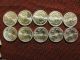 10 X Silver Bullion Rds.  Ten 1/10 Oz.  999 Fine Silver Rds.  Tube Silver photo 1