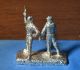 Hand Casted Solid.  999 Fine Silver Star Wars Inspired Trooper And Scout Figure Silver photo 5