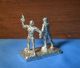 Hand Casted Solid.  999 Fine Silver Star Wars Inspired Trooper And Scout Figure Silver photo 6