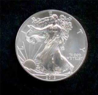 Silver Round 2013 American Eagle One Ounce.  999 Dollar @ R_and_l Art Coin photo