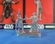 Hand Casted Solid.  999 Silver Star Wars Inspired Warrior Figures 2.  86oz Silver photo 3