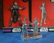 Hand Casted Solid.  999 Silver Star Wars Inspired Warrior Figures 2.  86oz Silver photo 5
