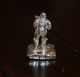 Hand Casted Solid.  999 Fine Silver Star Wars Inspired Stormtrooper Figure 25.  9g Silver photo 2