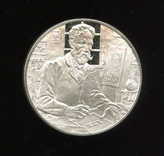 1974 Postmasters Of America (no 7) Sterling Silver Medal 19 photo