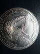 1985 (eagle) - 1 Oz Engelhard Prospector Silver Round.  999 Fine Silver photo 1