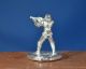 Hand Casted Solid.  999 Fine Silver Star Wars Inspired Stormtrooper Figure 35.  1g Silver photo 2