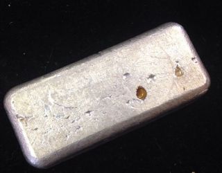 Epm 10.  07 Troy Ounce.  999 Hand Poured Silver Bar photo