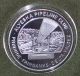 Alaska Pipeline - The Great Land - Medallion.  999 Silver 1 Troy Oz Silver photo 1