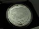 Jackie Robinson 1oz Proof Baseball Coin & Black Coin Box.  999 Pure Silver Round Silver photo 3