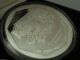 Jackie Robinson 1oz Proof Baseball Coin & Black Coin Box.  999 Pure Silver Round Silver photo 4