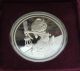 Disney ' S Snow White Dopey 50th Anniversary 1 Troy Oz Silver Round Coin.  999 Fine Silver photo 2
