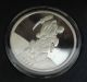 Disney ' S Snow White Sneezy 50th Anniversary 1 Troy Oz Silver Round Coin 999 Fine Silver photo 3