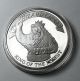 Wizard Of Oz 50th Anniversary Cowardly Lion Big 5 Oz.  999 Silver Coin Very Rare Silver photo 1