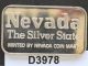 Nevada The Silver State Silver Art Bar 1 Troy Ounce Nevada Coin Mart D3978 Silver photo 1
