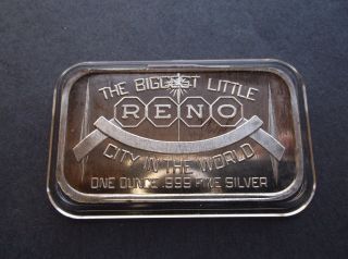 The Biggest Little City In The World,  One Ounce Troy.  999 Fine Silver Aa - 337 photo