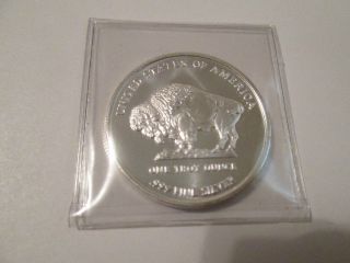 2013 Buffalo 1 Oz. .  999 Fine Silver Round Coin photo