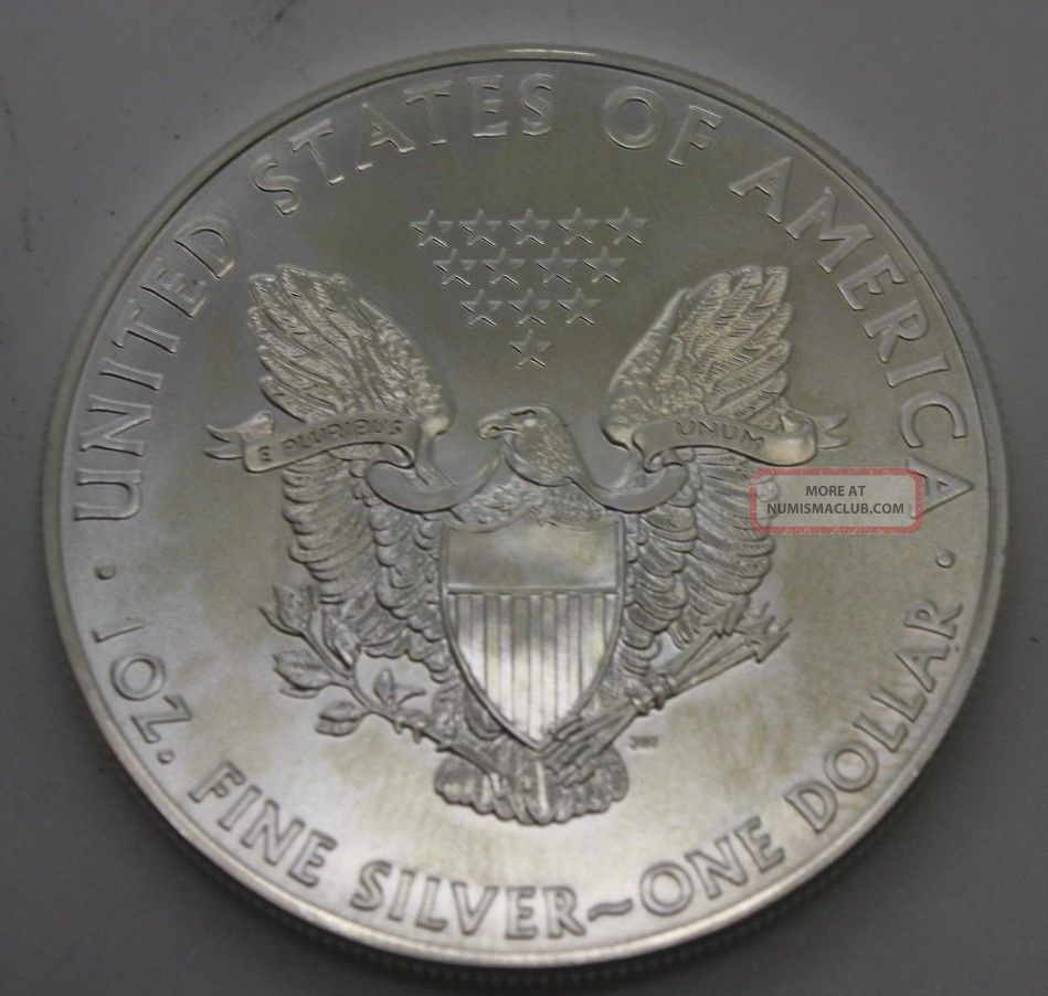 2016 American Silver Eagle Walking Liberty Coin 1 Troy Oz 