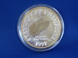 1997 Enviromint Detroit Red Wings.  999 Silver T0931l photo
