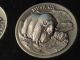 Sterling Silver Ferret And Musk Ox Longines Symphonette Medal/coin Silver photo 2