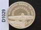 1971 150th Anniversary Santa Fe Trail Sterling Silver Medal Franklin D1029 Silver photo 1