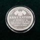1998 Hawaiian Annexation Centennial 1 Oz.  999 Fine Silver Medallion Sanford Dole Silver photo 1