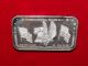 1 Troy Ounce.  999 Fine Silver Bar Ingot Iraqi Mobile Missile Launcher Silver photo 2