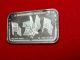 1 Troy Ounce.  999 Fine Silver Bar Ingot Iraqi Mobile Missile Launcher Silver photo 7