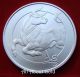 Solid Silver Round 1 Troy Oz 2014 The Bull Bullet Shield Series People ' S Coin Bu Silver photo 6