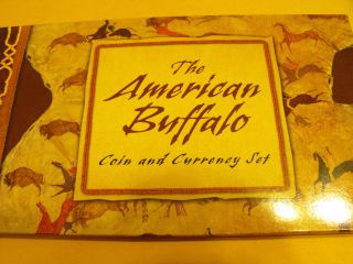 2001 U S Issue American Buffalo Coin,  Stamp,  Repro Silver Cert photo