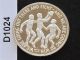 Knute Rockne Sterling Silver Coin Medal Franklin D1024 Silver photo 1