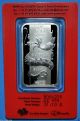 2012 Year Of The Dragon Pamp Suisse 1 Oz.  999 Fine Silver Bar Certified In Assay Silver photo 1