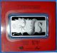 2012 100 Gram Pamp Suisse Year Of The Dragon 0.  999 Fine Silver Bar (in Assay) Europe photo 1