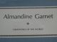 India Almandine Garnet Gemstone Silver Art Bar A5752 Silver photo 1
