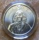 1oz. .  999 Fine Silver Lakota Indian Crazy Horse Buffalo Coin Round Medallion Silver photo 1