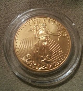 2011 1 Troy Oz Gold American Eagle $50 Coin photo