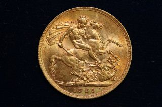 1925 South Africa.  Sovereign.  Gold.  (2) photo