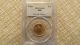 2000 $10 American Eagle 1/4oz Gold Coin Pcgs Ms - 69 Gold photo 2