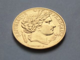 France 20 Francs 1851a Gold photo