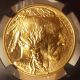 2014 Buffalo $50 Us Gold Error Struck Thru Ngc Ms69 Early Release Black Lbl Gold photo 3