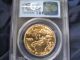 1986 $50 1 Oz Gold Eagle Ms - 69 Pcgs Wtc Recovery Gold photo 1