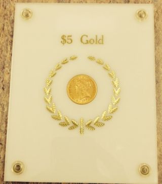 1882 S $5 Liberty Gold Au++++premium Quality Coin photo