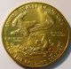 1986 American Gold Eagle 1 Oz Fine Gold First Year Bu Coin Gold photo 1