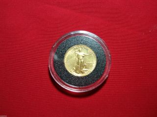 $5 Gold Eagle 1/10 Oz Of Pure Gold I Believe A 1986 It Uses The Roman Neumerals photo