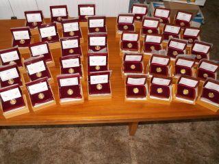 First Spouse Gold Bullion 38 Different Proof And Uncirculate In Ogp photo