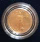 2000 American Eagle $5 Tenth Ounce 1/10 Oz Gold Bullion Coin + Box Gold photo 3