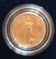 2000 American Eagle $5 Tenth Ounce 1/10 Oz Gold Bullion Coin + Box Gold photo 5