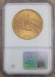 1914 S $20 St Gaudens Gold Ngc Ms63 Premium Quality Coin Gold photo 1