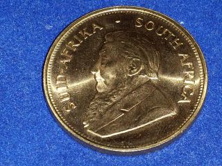 1982 1 Oz Gold South African Krugerrand Coin photo