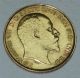 Gold Half Sovereign Coin 1908 - 22ct Gold - Melbourne Australia photo 2