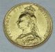 Gold Sovereign Coin 1888 - 22ct Gold Jubilee Head Australia photo 2
